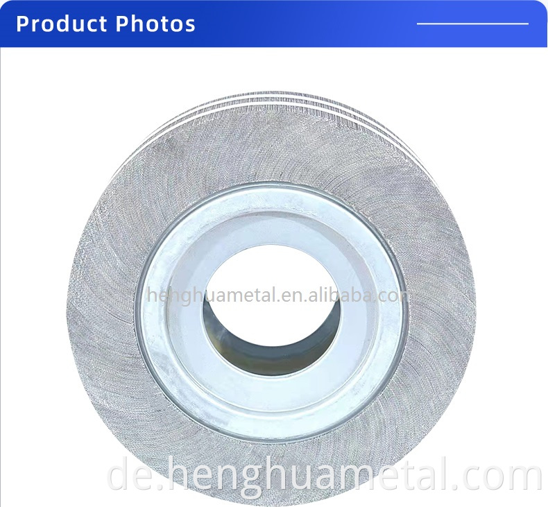 Henghua 2022 Superior Abrasings Grit Lap Wheel Schleifenklappenrad zum Metallmahlen